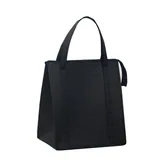 Insulated Non-Woven Grocery Tote with Zipper — view 4