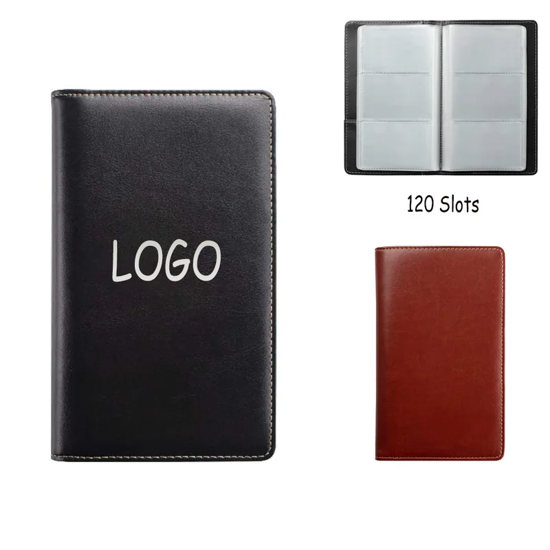120-Slot Business Card Holder Book