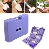 Ten-Piece Gardening Tool Set with Case