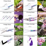 Ten-Piece Gardening Tool Set with Case — view 2