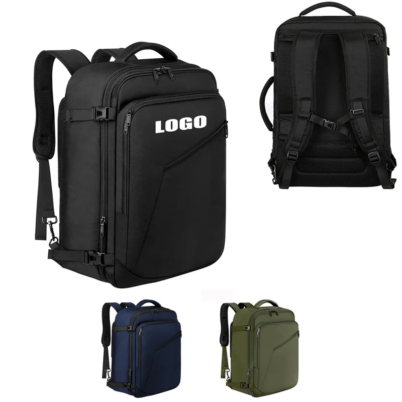 Expandable Travel Backpack with Multiple Compartments
