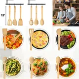 Six-Piece Bamboo Cooking Utensil Set — view 2