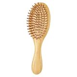 Bamboo Hair Brush with Cushioned Base — view 3