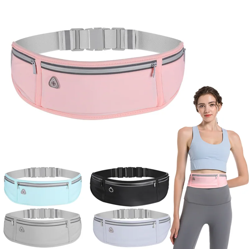 Slim Running Waist Pack with Earphone Port