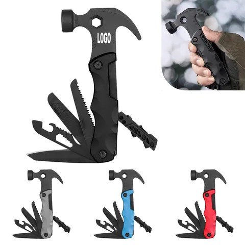 Hammer Multi-Tool with Storage Pouch