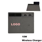 Desk Organizer Mat with 10W Wireless Charger