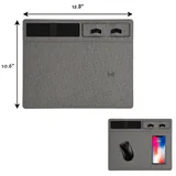 Desk Organizer Mat with 10W Wireless Charger — view 2
