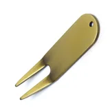 Curved Metal Golf Divot Tool — view 3