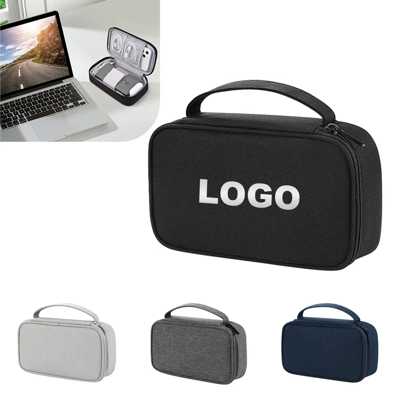 Travel Cable Organizer with Carry Handle