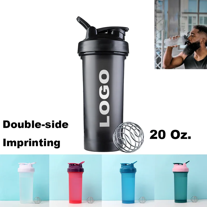 20 oz Protein Shaker with Mixing Ball