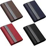 PU Leather and Steel Card Case with Magnetic Closure — view 3
