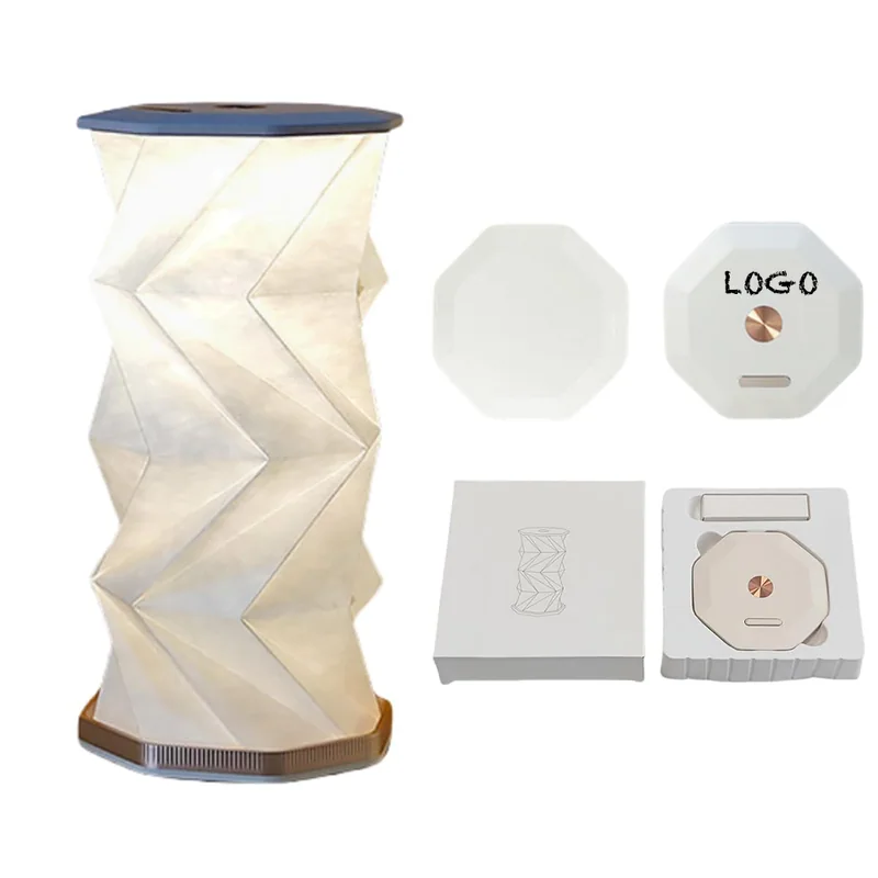 Rechargeable Folding Paper-Shade Lantern
