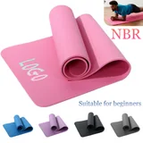 72-Inch NBR Yoga Mat with Carry Bag