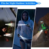 LED Flashlight Gloves with Adjustable Straps — view 3