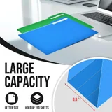A4 Tabbed Paper File Folder — view 3