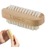 Double-Sided Bamboo Nail Brush