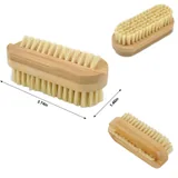 Double-Sided Bamboo Nail Brush — view 2