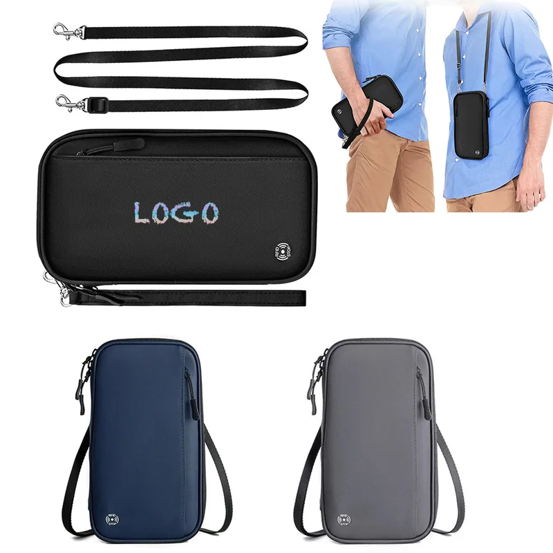 Compact Crossbody Travel Pouch