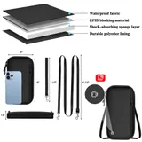 Compact Crossbody Travel Pouch — view 2