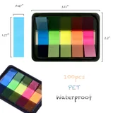 Transparent PET Page-Marker Set — view 2