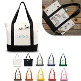 12 oz Canvas Grocery Tote with Reinforced Handles