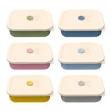 28 oz Silicone Compartment Lunch Box — view 3