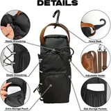Magnetic Water Bottle Carrier with Pockets — view 3