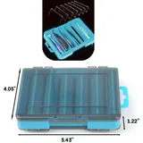 Clear Fishing Tackle Box with Dividers — view 2