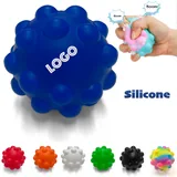 Textured Silicone Squeeze Ball