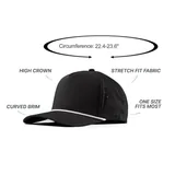 Ventilated Five-Panel Rope Hat — view 2