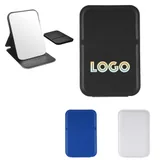 Folding Tabletop Mirror with Three Viewing Positions
