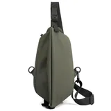 Nylon Crossbody Bag with Concealed Pocket — view 4