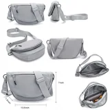 Crescent Crossbody Bag with Wide Strap — view 2