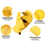 Reinforced Cowhide Work Gloves — view 3