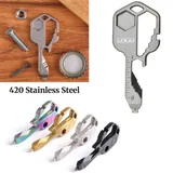 Stainless Steel Key-Shaped Multi-Tool