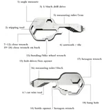 Stainless Steel Key-Shaped Multi-Tool — view 3