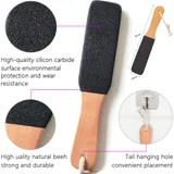 Beech Wood Foot File with Cord — view 2