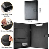 PU Portfolio with Magnetic Closure — view 2
