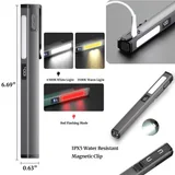 Rechargeable COB Work Light with Magnetic Clip — view 2