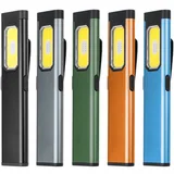 Slim COB Flashlight with Magnetic Base — view 3
