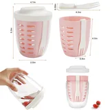 20 oz Salad Cup with Insert and Fork — view 2