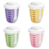 20 oz Salad Cup with Insert and Fork — view 3