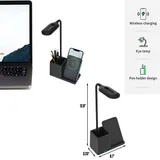 Wireless Charging Desk Lamp with Pen Holder — view 2