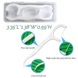 Ten-Piece Dental Floss Pick Set with Case — view 2