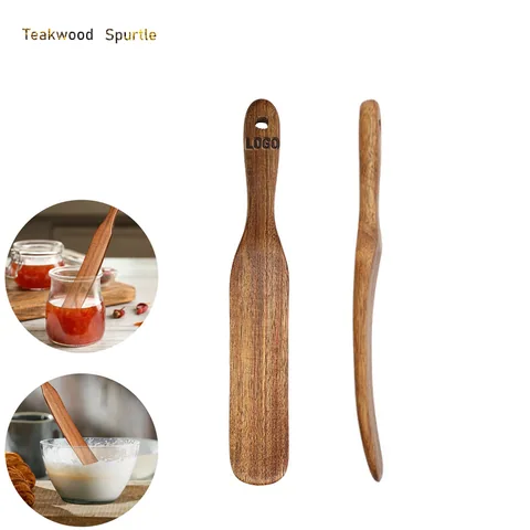 Wooden Spurtle Stirring Utensil