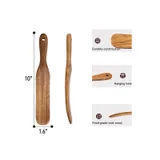 Wooden Spurtle Stirring Utensil — view 2