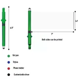 Banner Stylus Pen with Phone Holder — view 2