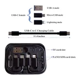 Rectangular Charging Cable and Adapter Case — view 3