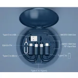 Round Charging Cable and Adapter Case — view 3