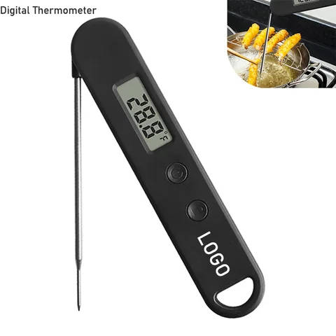 Folding-Probe Digital Meat Thermometer